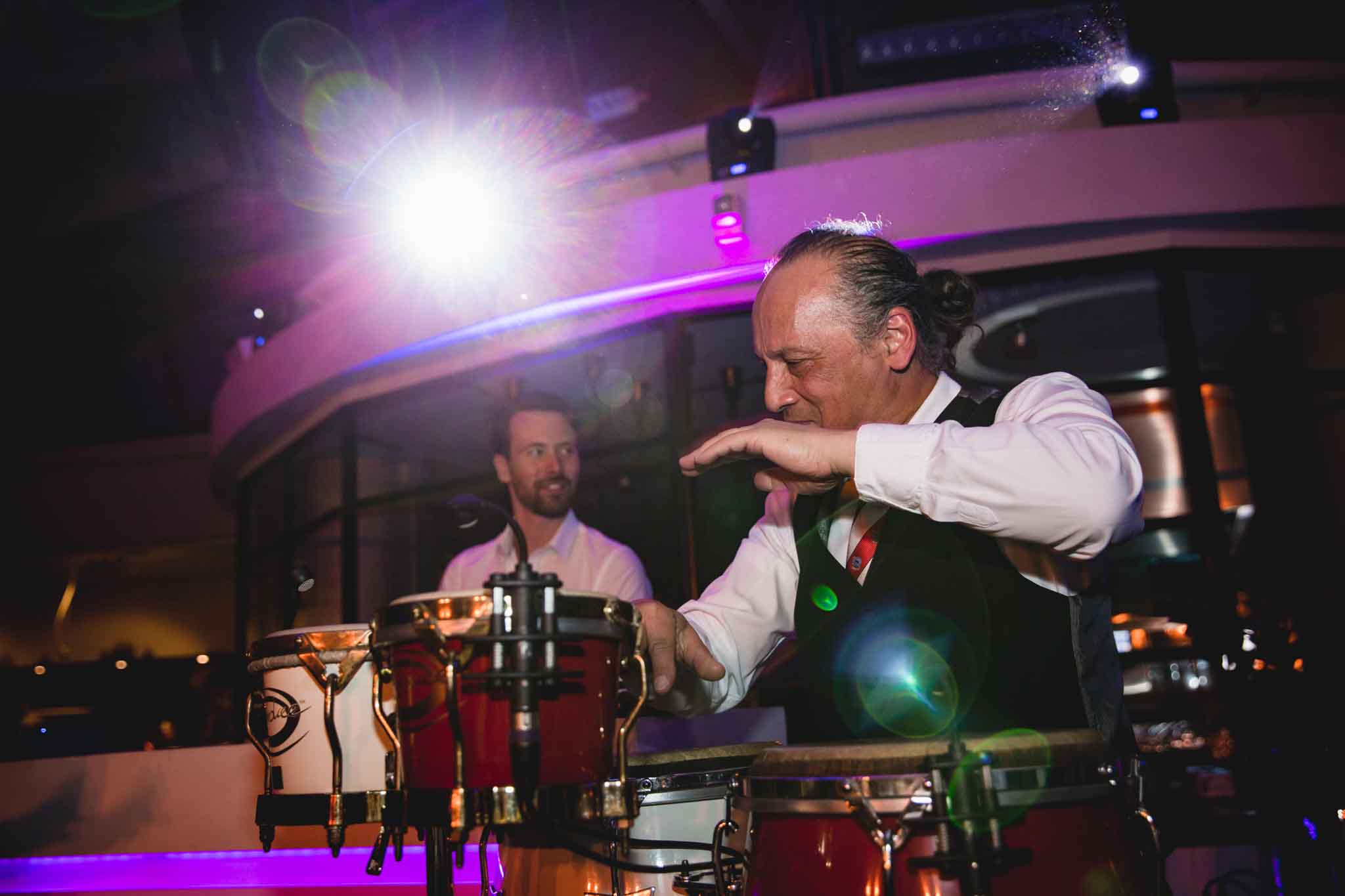 Percussionist op het podium - Timeless Events