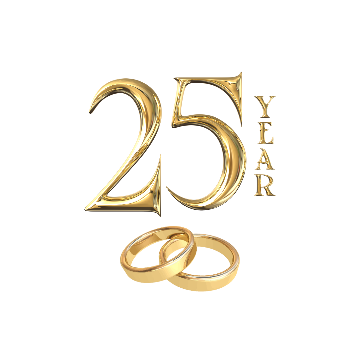25 jaar met gouden trouwringen - Timeless Events