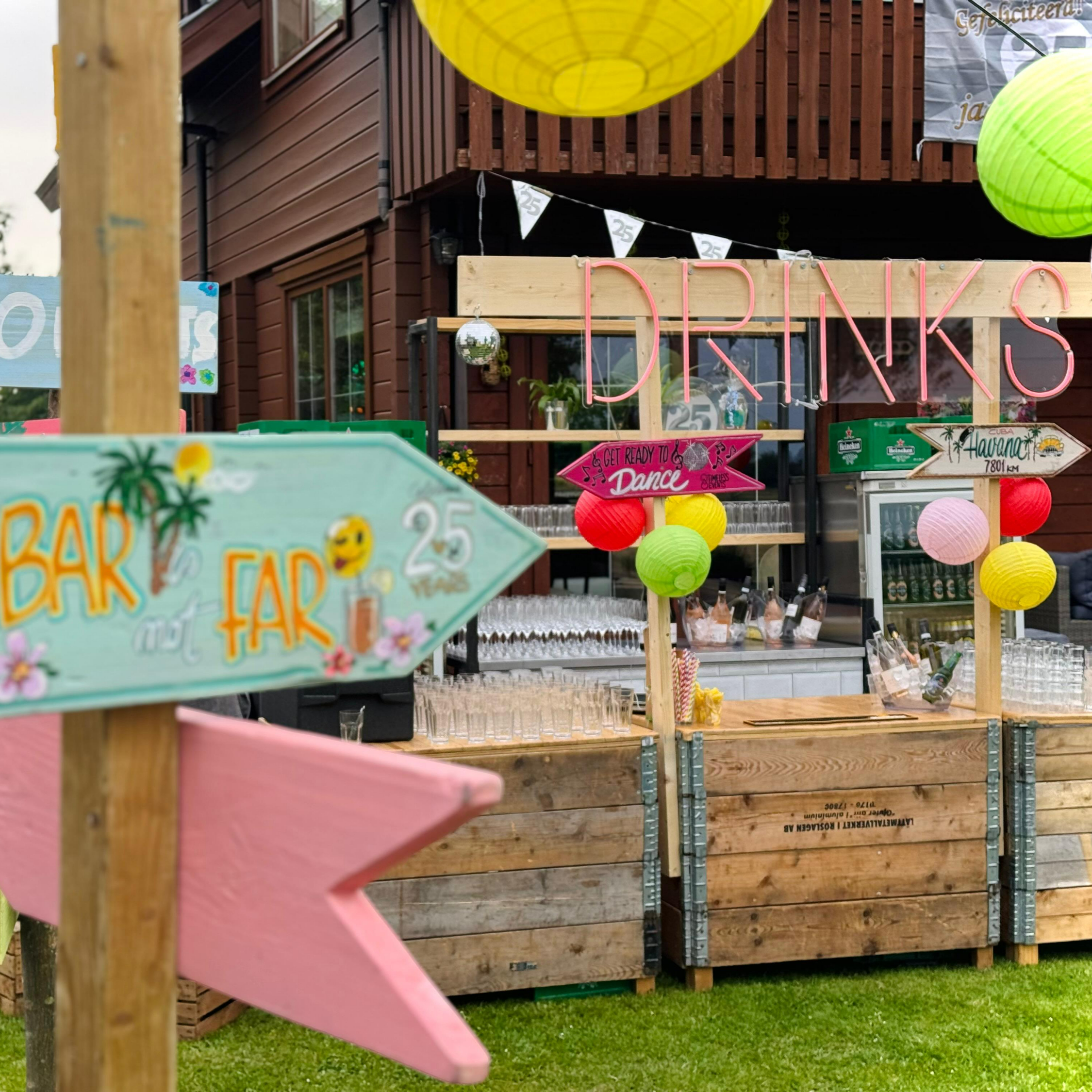 Bedrijfsfeest buiten - Timeless events