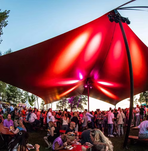 Live at the lake food area - Timeless Events