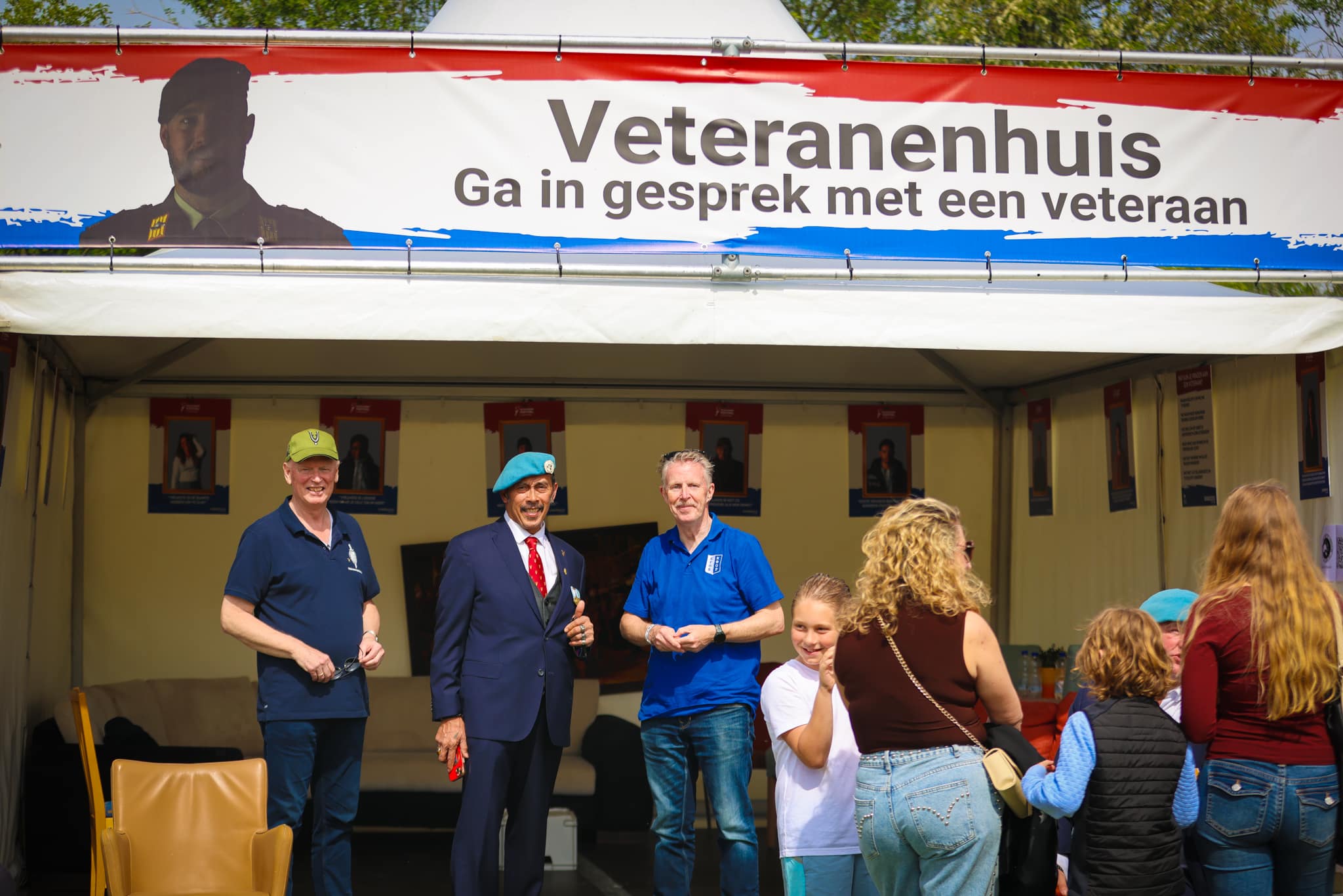 veteranenhuis op bevrijdingsfestival zoetermeer
