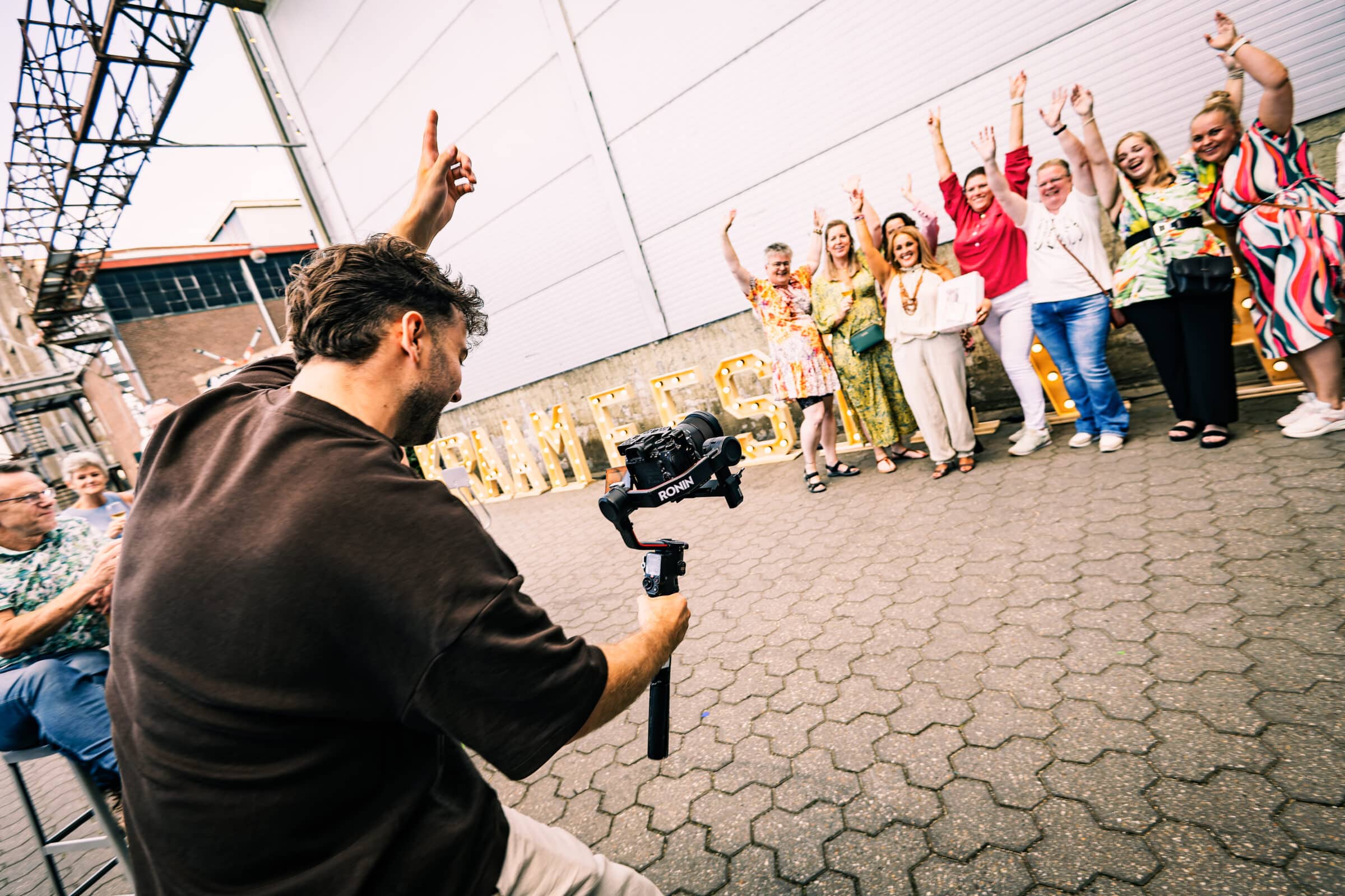 videograaf op kraamzomer